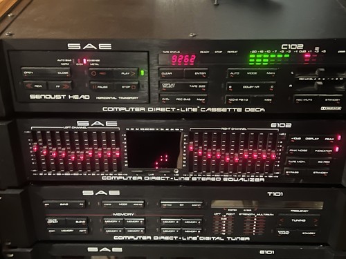 Equalizzatore stereo vintage
