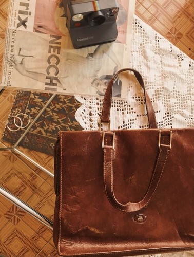 Borsa pelle color marrone - borsa,