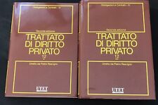 Utet Rescigno Trattato di diritto Privato Volume 12 Tomo Primo e Secondo