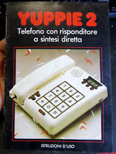 ISTRUZIONI D'USO - TELEFONO CON RISPONDITORE A SINTESI DIRETTA YUPPIE 2 - BRONDI