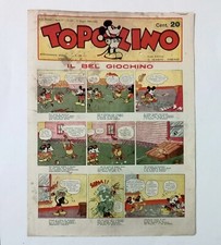 TOPOLINO GIORNALE 127 - originale Nerbini 1935 - Leggi Descrizione
