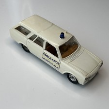 Solido Peugeot 504 Break Ambulanza Vintage 1974 Diecast Francia #23 Bianco 1:43