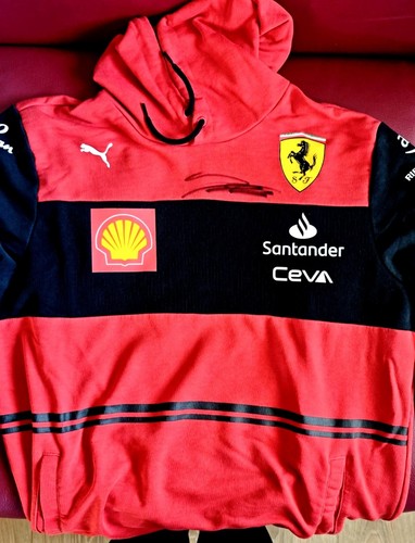 Felpa ferrari autografa - ferrari,