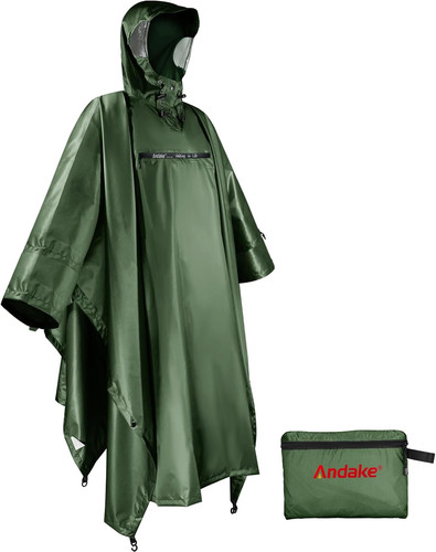 Poncho uomo donna impermeabile - poncho,