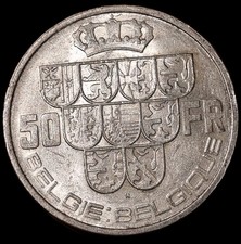 50 franchi 1940 Leopoldo III