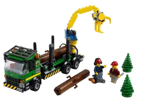 Lego 60059 city logging - city, truck