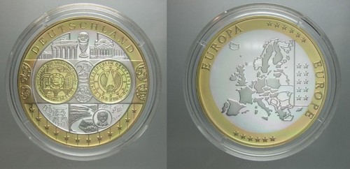 Medaglia germania europa coppa - medaglia,