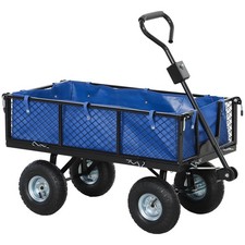 Outsunny Carrello da Giardino