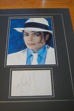 AUTOGRAFO MICHAEL JACKSON, certificato da autenticazione Premier