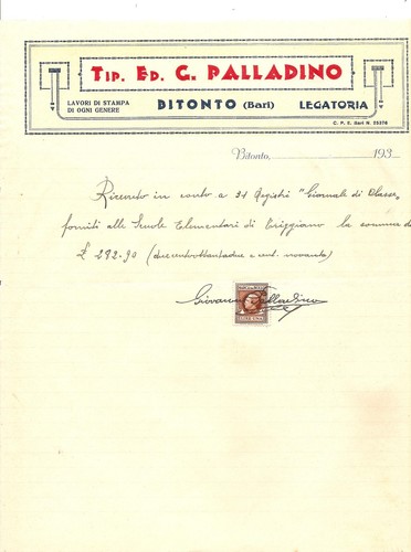 Bitonto tip ed - tip., g