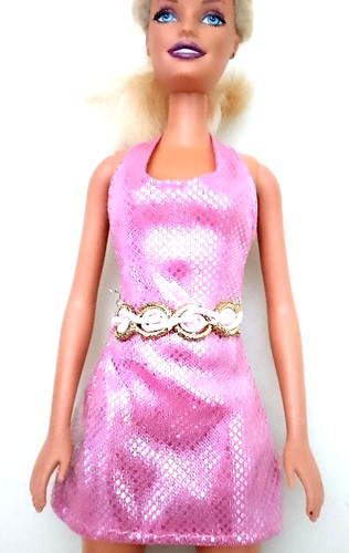 B1076 barbie 90s abito - -, corto