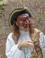 Pulcinella Classico Maschera Veneziana Originale Artigianale Fatta A Venezia!