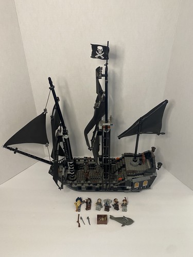 Lego black pearl 4184 - lego, 90%