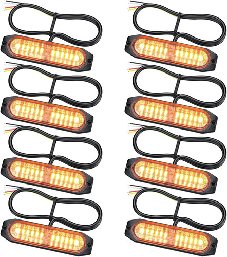 8x12 led luce stroboscopica - 8x12,