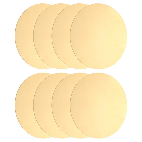 8pcs fogli ottone piastra - 8pcs,