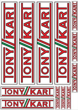A4, 12x Tony Kart Grafica