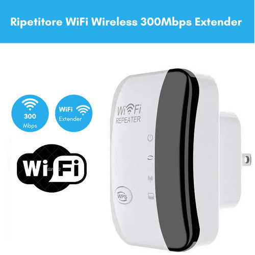 Ripetitore wifi 300mbps 4ghz - ripetitore,
