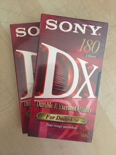 Vendo vhs videocassette - vendo,