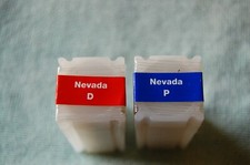 Rotoli P&D Nevada State Quarter 2006, NON CIRCOLATI, MAI APERTI CON CERTIFICATO DI AUTENTICITÀ