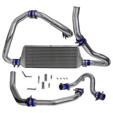 Kit Intercooler Montaggio Anteriore per Subaru WRX STI Impreza GDA GDB Turbo 2.0L 00-05