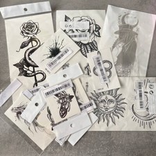 Lotto tatuaggi finti