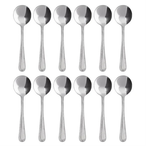 Cucchiai zuppa modello perline - cucchiai,
