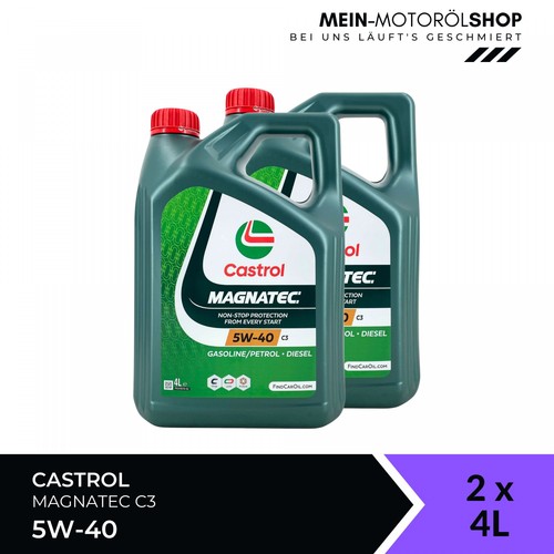 Olio motore castrol magnatec - olio,