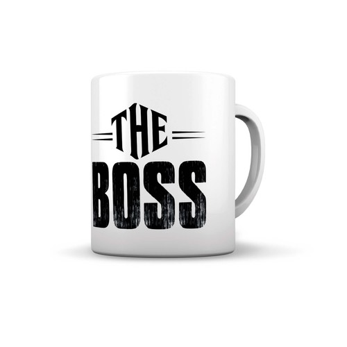 Tazza the boss ceramica - boss, in