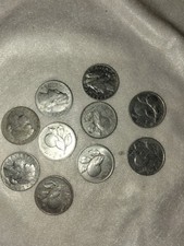 Lotto di 10 monete Repubblica