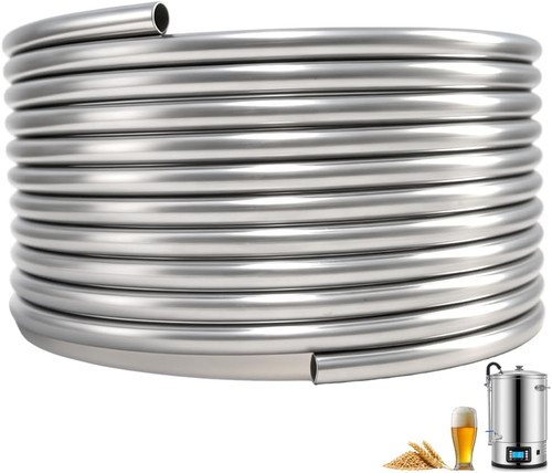 Bobina tubo acciaio inox - bobina, 3/8"