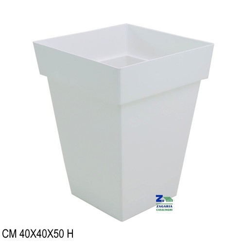 Vaso fioriera quadrato linea - fioriera,