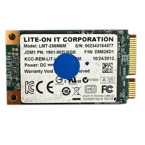 Lite lmt 256m6m msata 6gbps - lite-on,