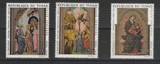 1970 TCHAD - CIAD - QUADRI NATALE 3 VAL MNH MF56644