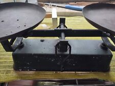 Bilancia Antica Vintage Il Ferro Rame Ghisa Doppio Piatto Come Da Foto