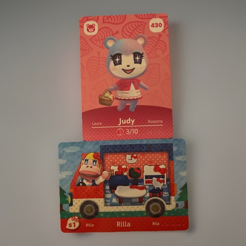 Carta amiibo judy rilla - amiibo,