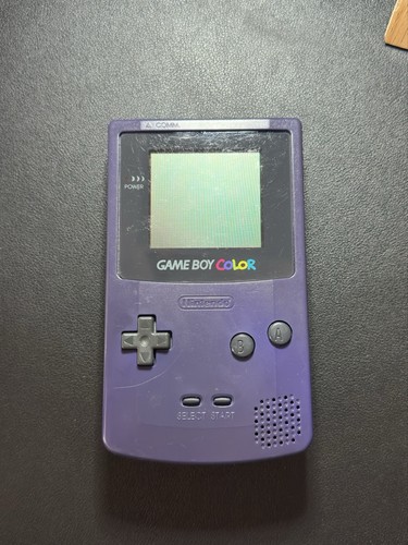 Nintendo game boy color purple - game,