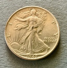 USA Half Dollar Argento 1942 Liberty - (b)