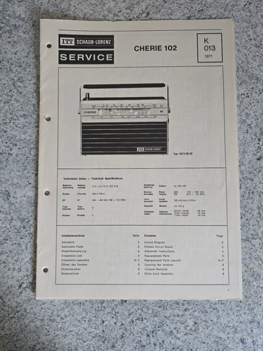 Manuale servizio originale - manuale,