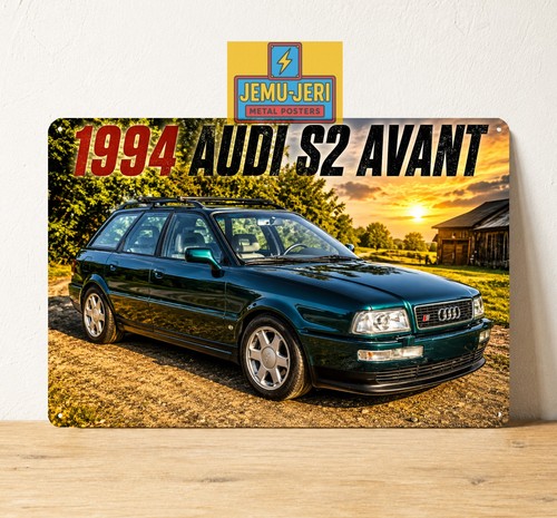 Poster metallo per auto - in,