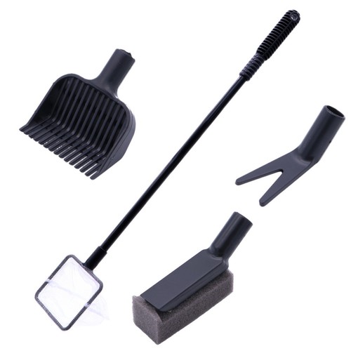 Kit pulizia acquario spazzola - kit,