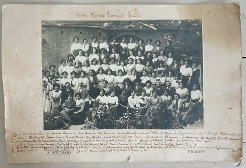 Fotografia antica cartonata