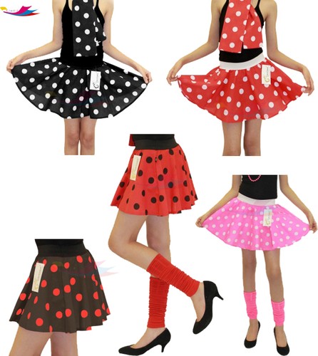 Ragazze gonna pois rock and - pois,
