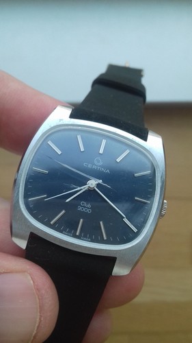 Certina club 2000 2365 blue - 2000,