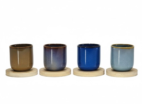Set tazzine caffè con - set, 4