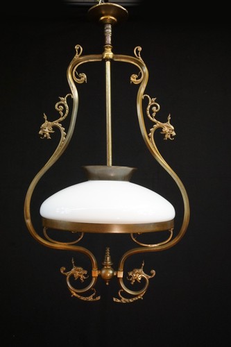 Antico lampadario drago stile - antico,