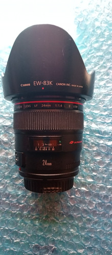 Objectif canon 24mm 4 l - ef, f/1.4