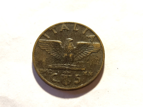 Centesimi impero 1942 - 5, (
