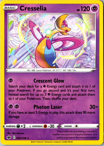 Cresselia 064 198 - 064/198, non-holo
