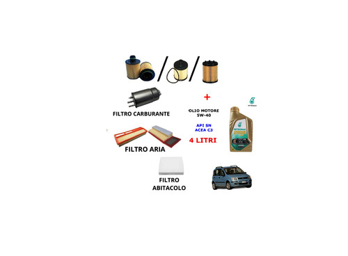 Kit tagliando filtri fiat - 4,
