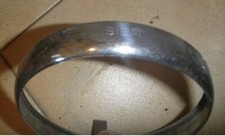 VESPA FARO BASSO GHIERA FARO SIEM ORIGINALE  diametro 105 IN OTTONE